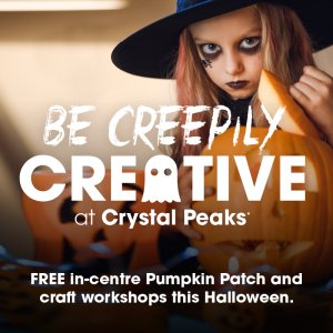 Be Creepily Creative at Crystal Peaks