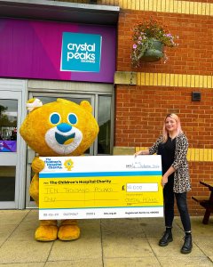 Crystal Peaks art show raises £10,000 for Children's Hospital charity
