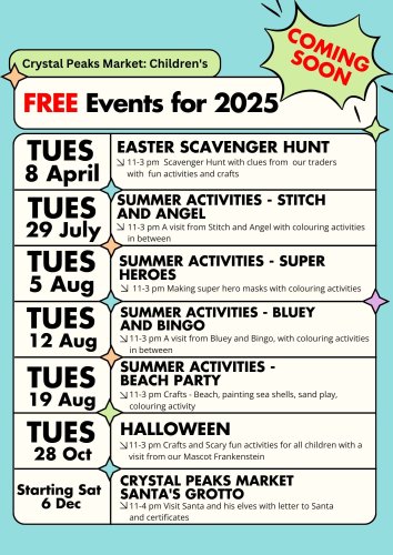 Crystal Peaks Market - 2025 events